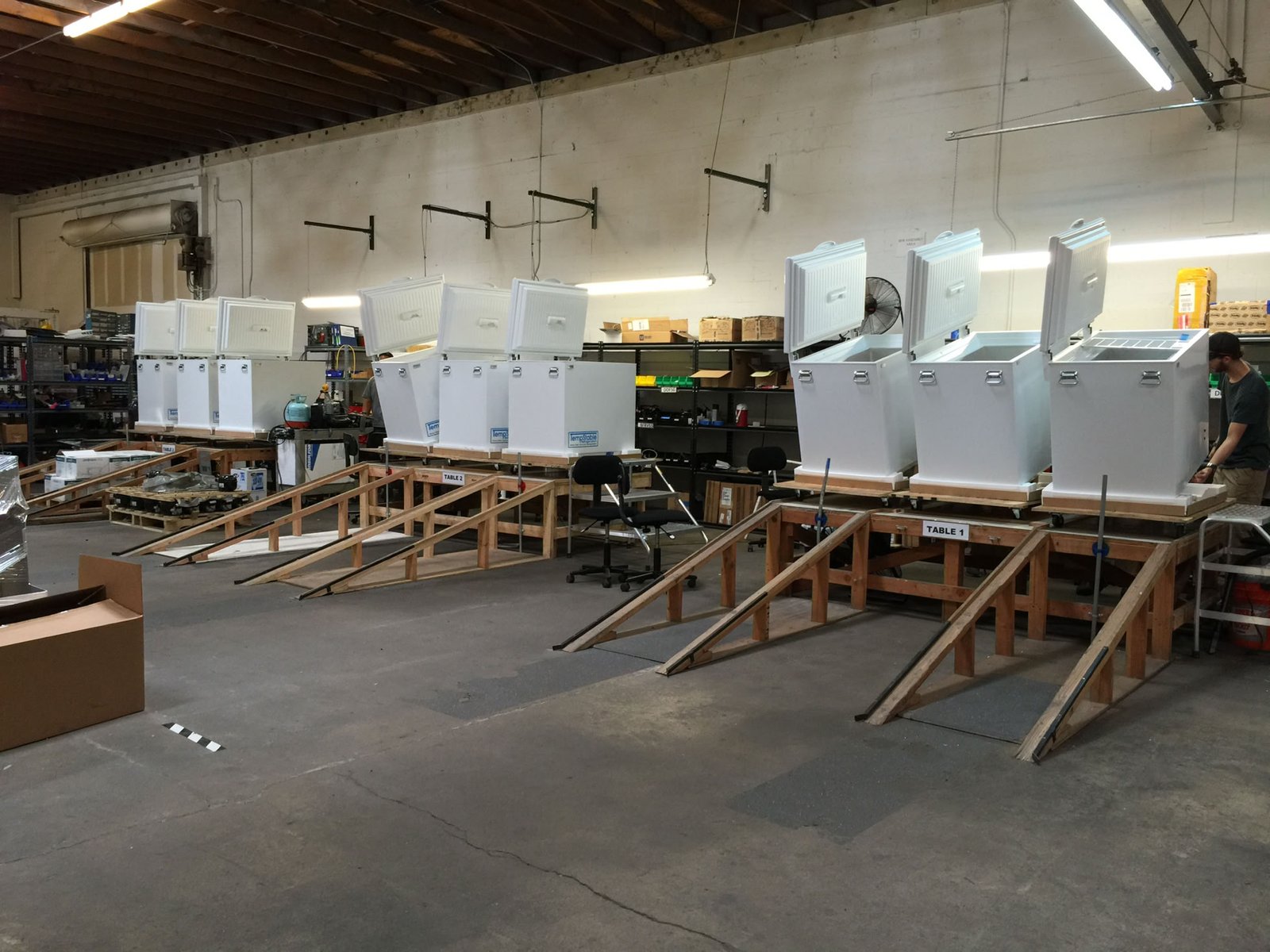 making fridges